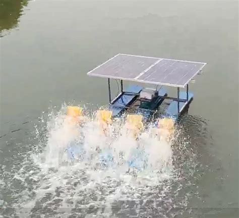 Solar Paddle Wheel Aerator Hot Sale Fish Shrimp Solar Pond Aerator For