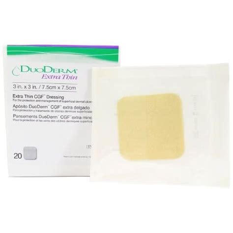 Convatec Duoderm Extra Thin Cgf Dressing Triangle X Inch