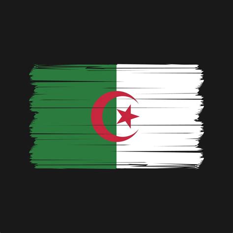 Algeria Flag Vector. National Flag Vector 11481709 Vector Art at Vecteezy