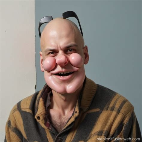 Character Description Man With Unique Features Stable Diffusion Online