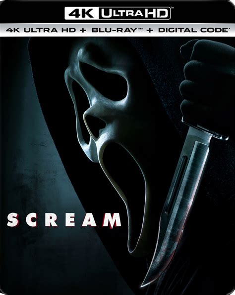 Scream Steelbook Includes Digital Copy 4k Ultra Hd Blu Rayblu Ray