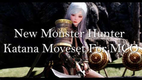 SKYRIM MOD I Anchor A New Monster Hunter Katana Moveset For MCO YouTube