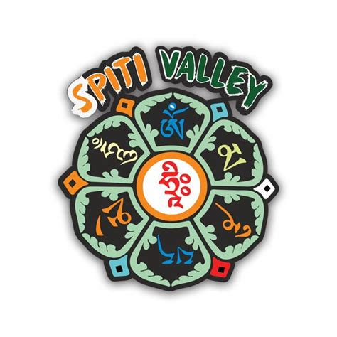Spiti Valley Stickers Him Moto