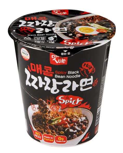 Spicy Black Bean Korean Noodles Jjajangmyun 12 Pack