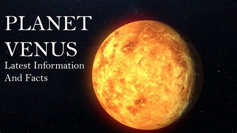 Planet Venus Interesting Documentary On Latest Information Planets