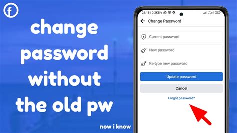 How To Change Facebook Password Without Old Password Youtube