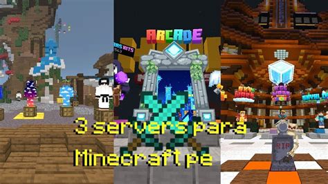 Probando Tres Servers De Skywars Para Minecraft Pe 1 19 31 YouTube