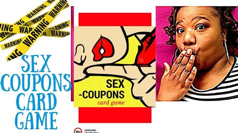 Sex Coupon Cards Game Youtube