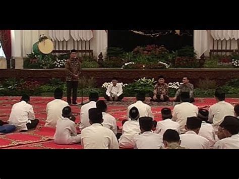 Peringati Malam Nuzulul Quran Di Istana Negara Presiden Jokowi Gelar