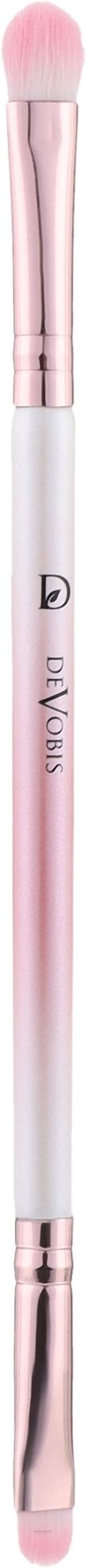 Devobis Dual-Ended Eyeshadow Brush - Кисть двусторонняя для теней ...