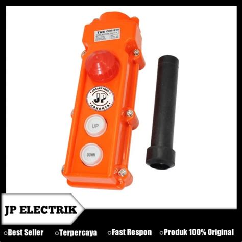 Jual Push Button Hoist 2 Tombol With Emergency Stop 250V COB 61H