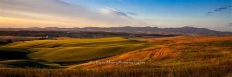 View Toward Moscow Mountain Idaho