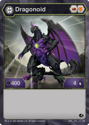 Darkus Dragonoid (Battle Brawlers) - The Bakugan Wiki