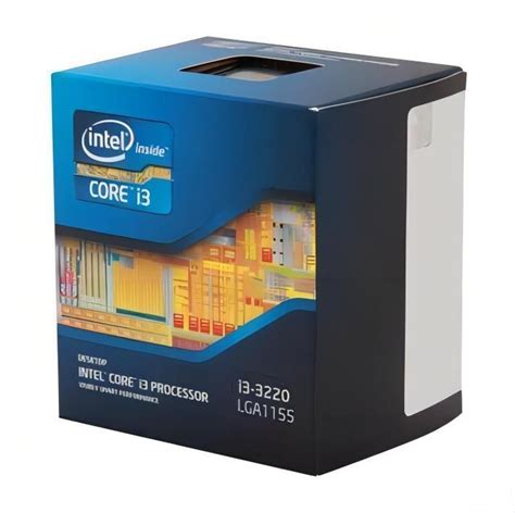 Процессор Intel I3 3220 Gza 211 30 Core I3 3 го поколения Box с кулером 2 яд 3 3 ГГц