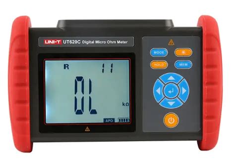 Uni T Ut C Digital Micro Ohm Meter Instruction Manual