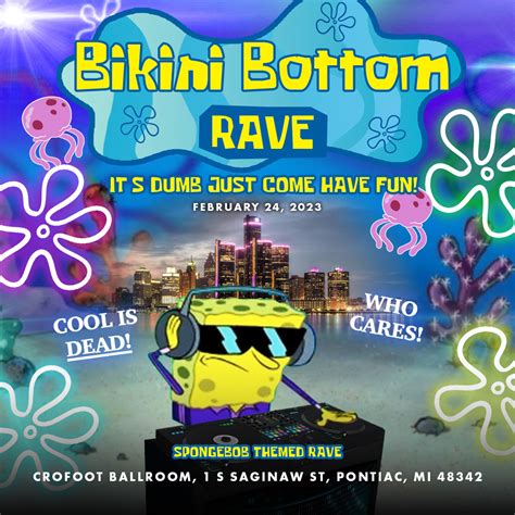 BIKINI BOTTOM RAVE The Crofoot