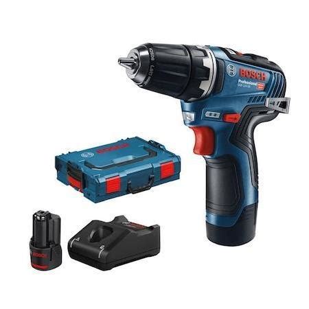 Bosch GSR 12V 35 HX Akülü Delme Vidalama 2x3 0Ah Çift Akülü 0 601 9J9