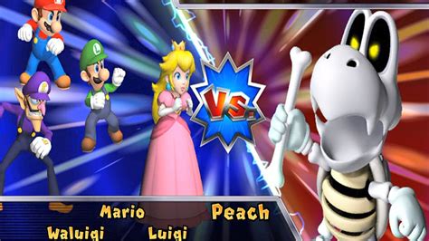 Mario Party 9 Boos Horror Castle Mario Vs Luigi Vs Wario Vs Peach Wii U Youtube