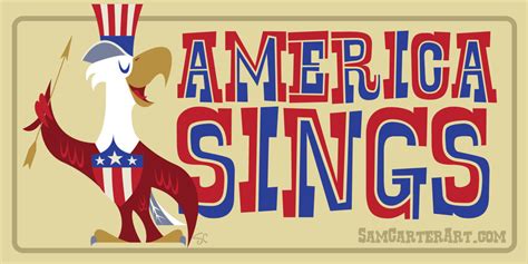 America Sings | Sam Carter Art