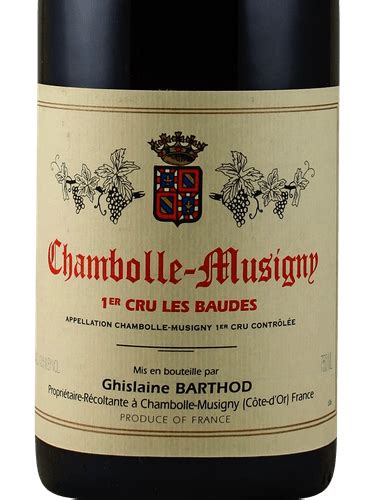 Ghislaine Barthod Chambolle Musigny Er Cru Les Baudes Vivino Us