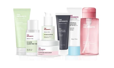 skincare  originote  paket acne kit  menghilangkan