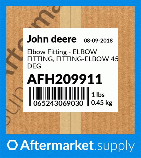 Afh Elbow Fitting Elbow Fitting Fitting Elbow Deg