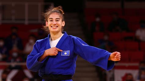 Judo Kosovo S Gjakova Wins Gold Medal In Women S 57 Kg Reuters