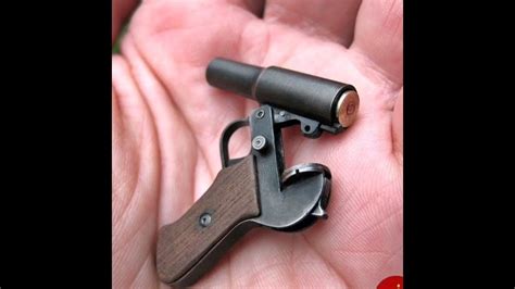 کوچکترین تفنگ جهان ،the Worlds Smallest Gun 😂 Youtube