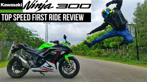 2021 Kawasaki Ninja 300 Top Speed Unscripted Honest First Ride Review