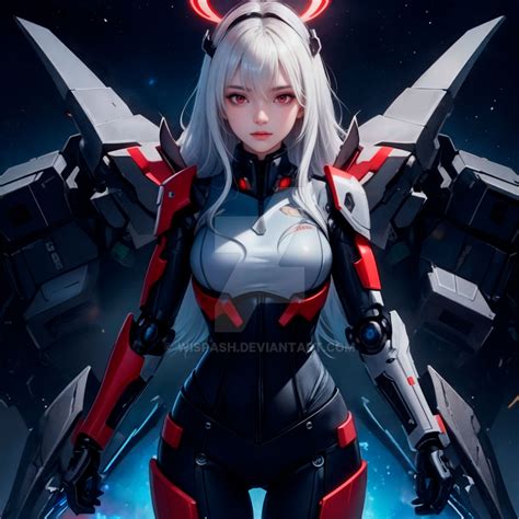 Mecha Girl by Wispash on DeviantArt