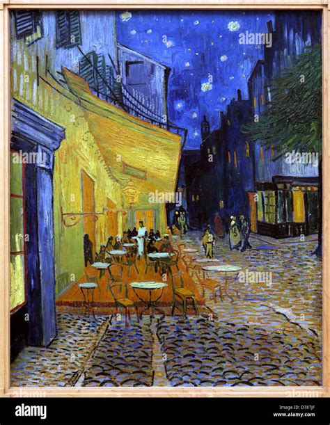 Cafe Terrace At Night Vincent Van Gogh Hi Res Stock Photography And