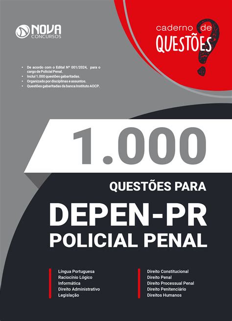 Quest Es Gabaritadas Para O Depen Pr Policial Penal Em Pdf