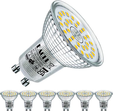 Eacll Gu10 Led 4000k 6 Watt Ersetzt 100w Halogen Leuchtmittel 6er Pack