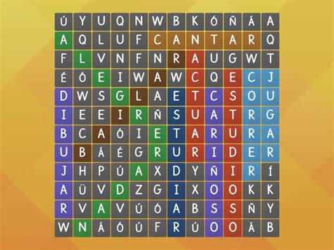 De Habilidades Y Cualidades Wordsearch