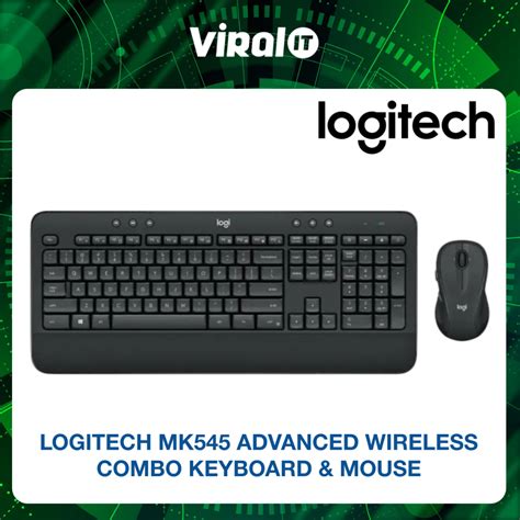 Logitech Mk545 Advanced Wireless Combo Keyboard And Mouse 920 008696 Shopee Malaysia