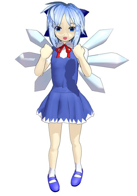 Mmd Touhou Cirno By Brsa On Deviantart