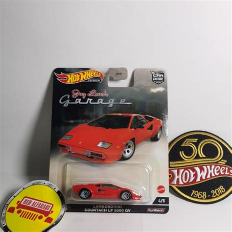 Jual Hot Wheels Lamborghini Countach LP 5000 QV Jay Leno Garage Kota