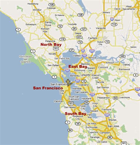 Maps Of Bay Area Shopping Districts Sfbayshop Worldtravelshop