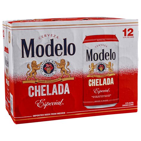 Modelo Chelada 12pk 12 Oz Cans Applejack