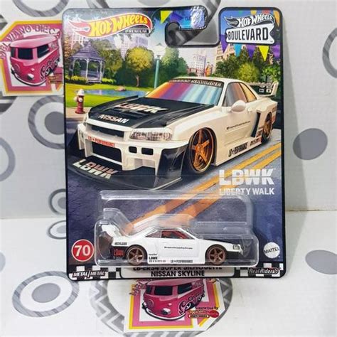 Jual Hot Wheels LB ER34 Super Silhouette Nissan Skyline R34 LBWK Drifters Kab Indramayu