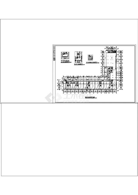 某商住楼的消防自动报警cad图纸设计住宅小区土木在线