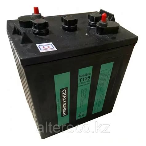 Тяговый аккумулятор Challenger T125 (6В, 210/240Ач): продажа, цена в ...