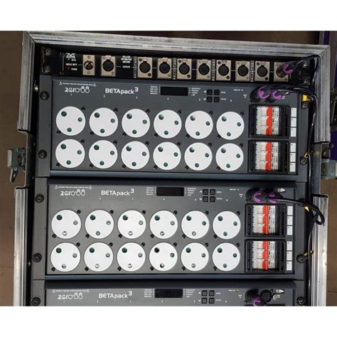 Zero88 18 Way Dimmer Distro Rack MK3 Shop By Storm Lighting