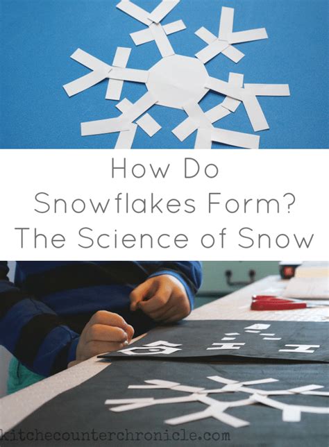 How Do Snowflakes Form Hands On Science For Kids