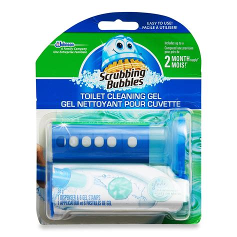 Scrubbing Bubbles Toilet Cleaner with Dispenser and Gel Stamps, 38-g ...