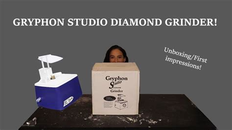 UNBOXING GRYPHON STUDIO GLASS GRINDER Testing And First Impressions