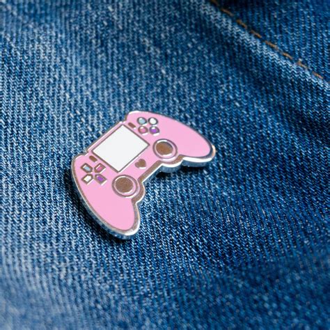 Playstation Enamel Pin Gamer Ts Girl Pin Enamel Lapel Etsy España