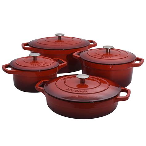 Cast Iron Casserole Dish Set Piece Procook