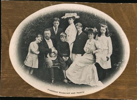 President Roosevelt and Family Theodore Roosevelt Blotter