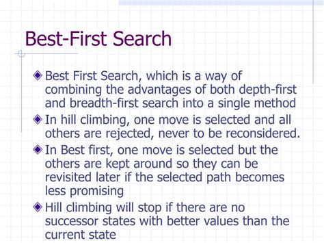 Ppt Heuristic Search Powerpoint Presentation Free Download Id1771713